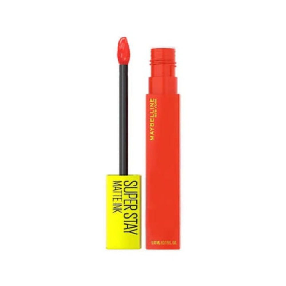 Maybelline Super Stay Matte Ink Liquid Lipstick 445 Energizer Vibrant Red